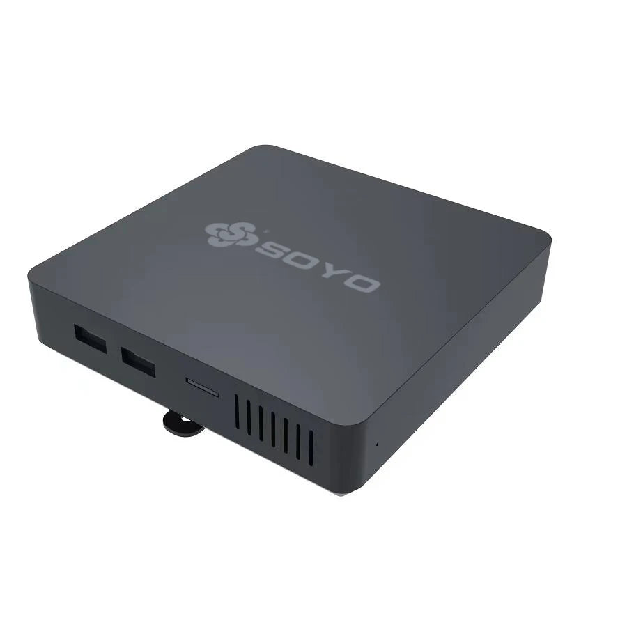 SOYO M2 Mini PC: Powerful 6GB RAM, 64GB EMMC, Intel N3350, Windows 10 - Compact & Ideal for Home, Business & Gaming